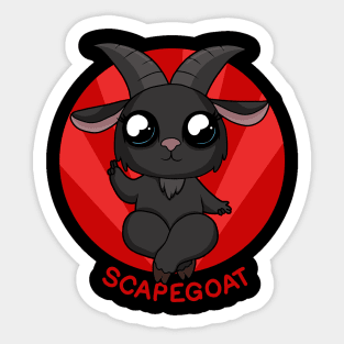 Scapegoat Sticker